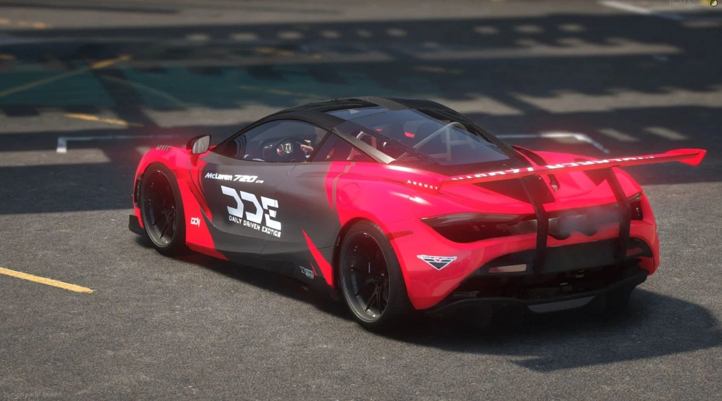 2019 Mclaren 720 GTR DDE V1 | Miata Designs