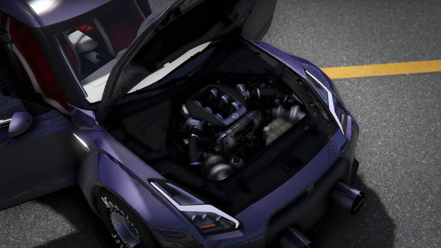 2017 Nissan GTR Twin Turbo Drag | Wafflez