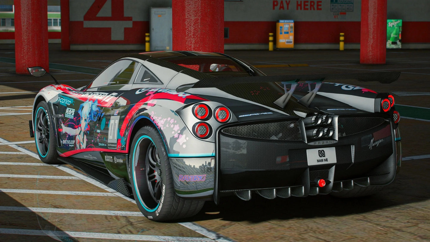 2014 Pagani Huayra Racing Miku | YCA