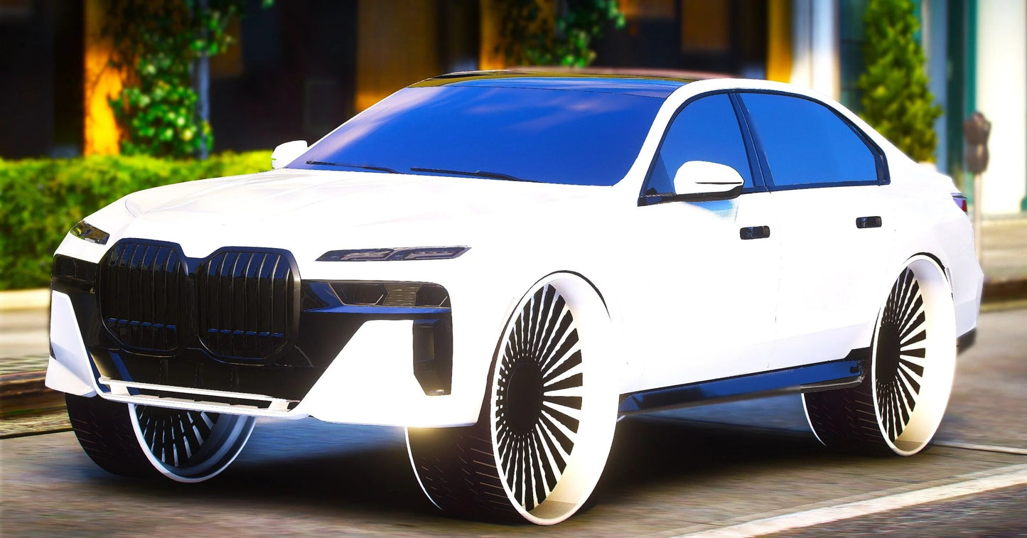 (Debadged) 2023 BMW 760l Alpina On Corleone Forged | PNUT Customs