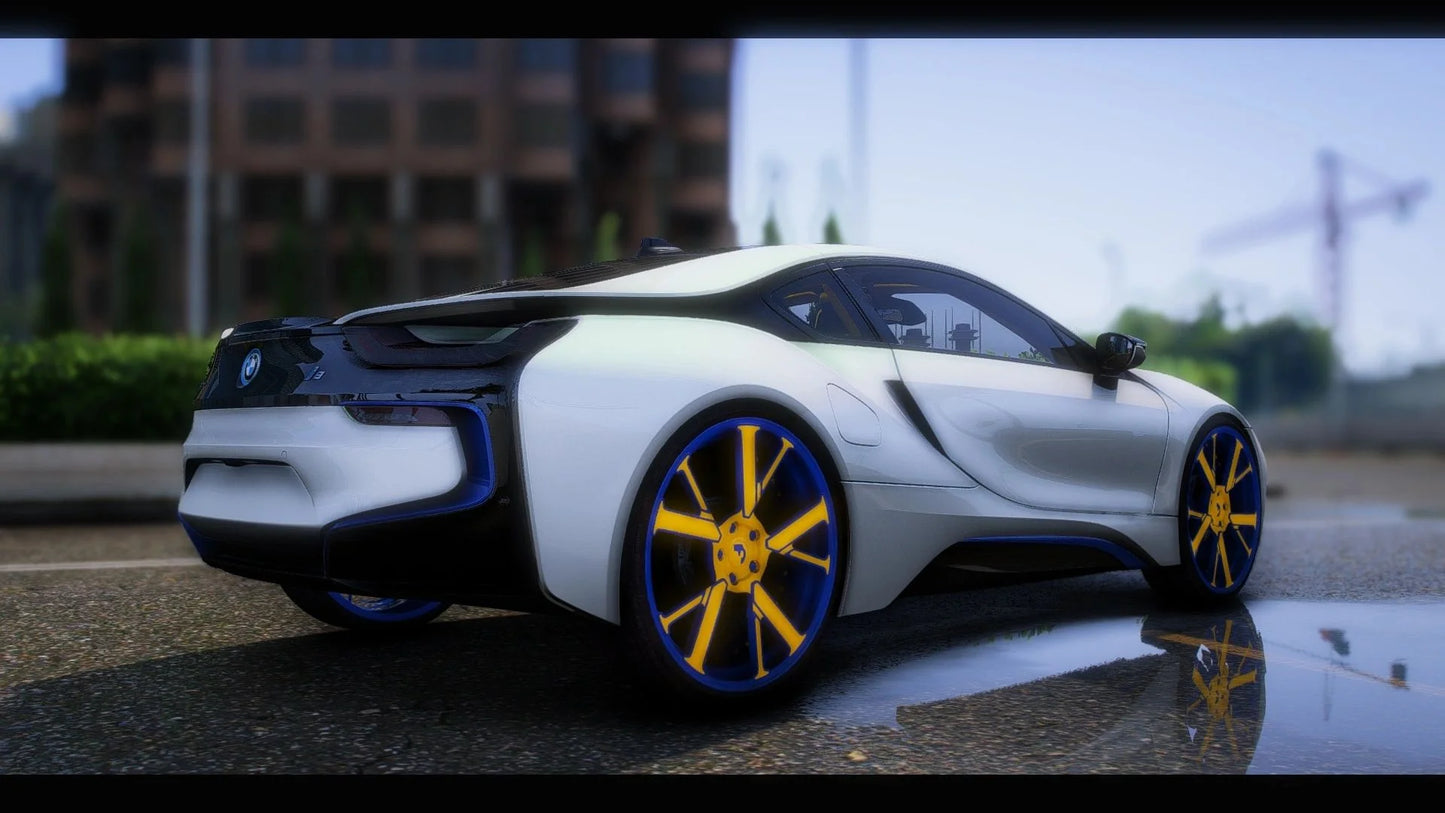 2020 BMW i8 on 24"/26" Forgi Vlone | Nukem Customs