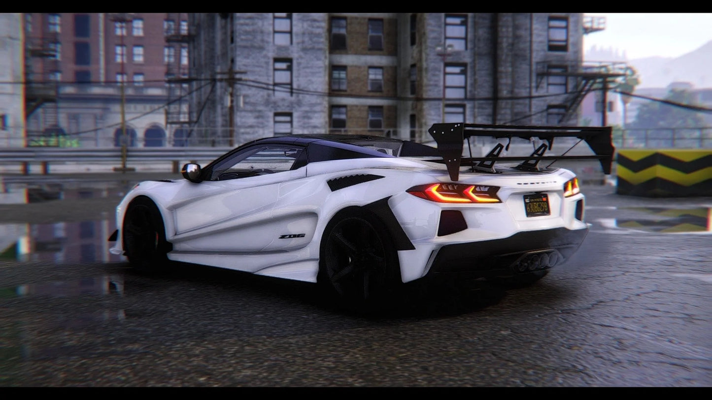 2023 Chevy Corvette C8 Z06 Abflug Autoroof | Bleed