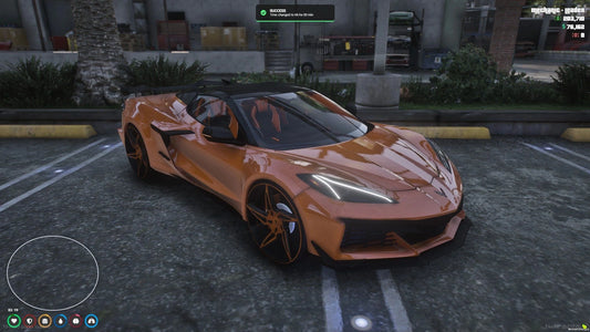 2023 Chevrolet Corvette C8 Z06 Auto Roof on 24s 26s Forgis | Nukem Customs