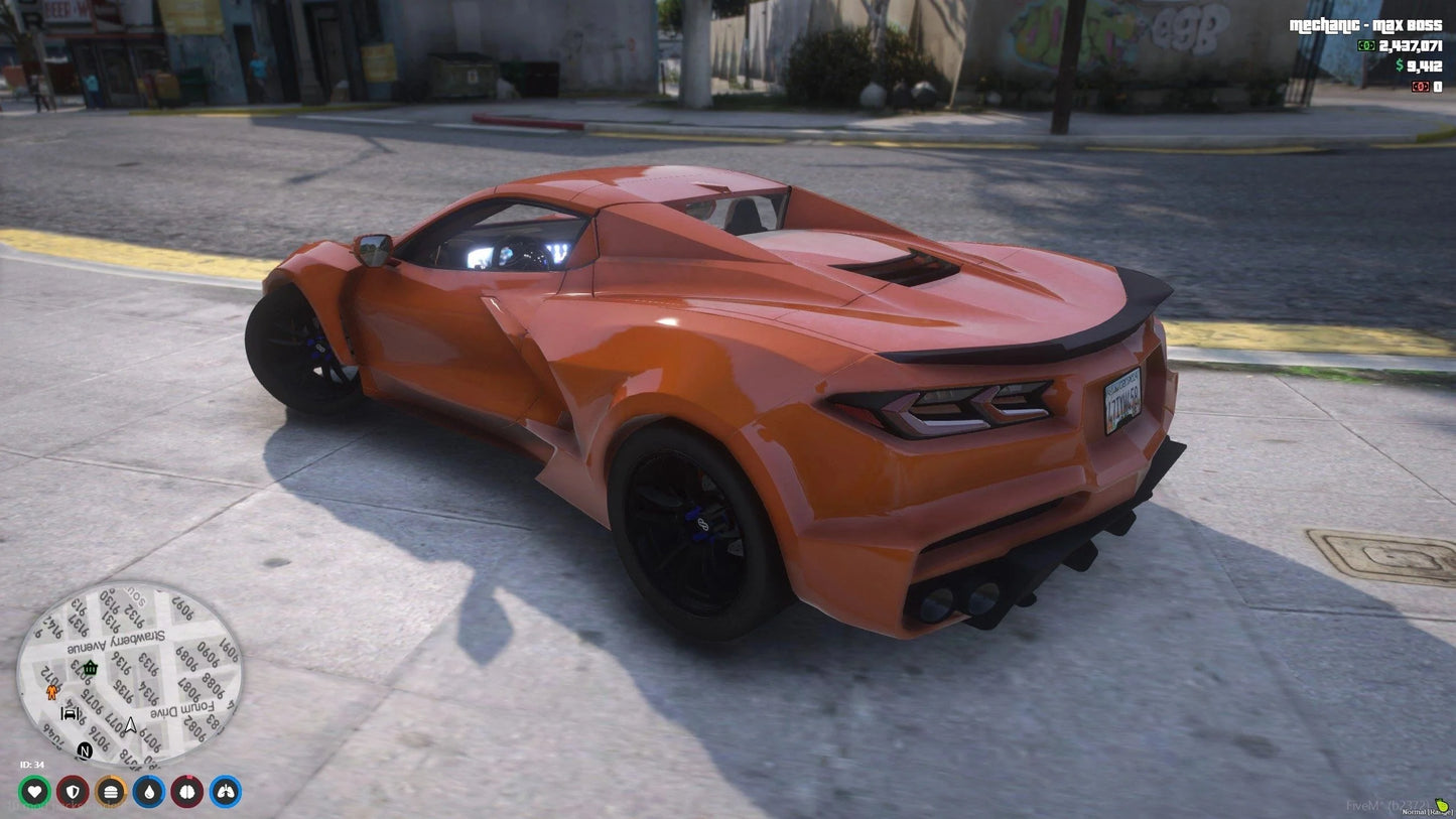 2021 Chevrolet Corvette C8 Z06 Widebody