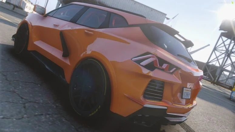 2025 Chevy Corvette C8 Devil Ray | Bleed