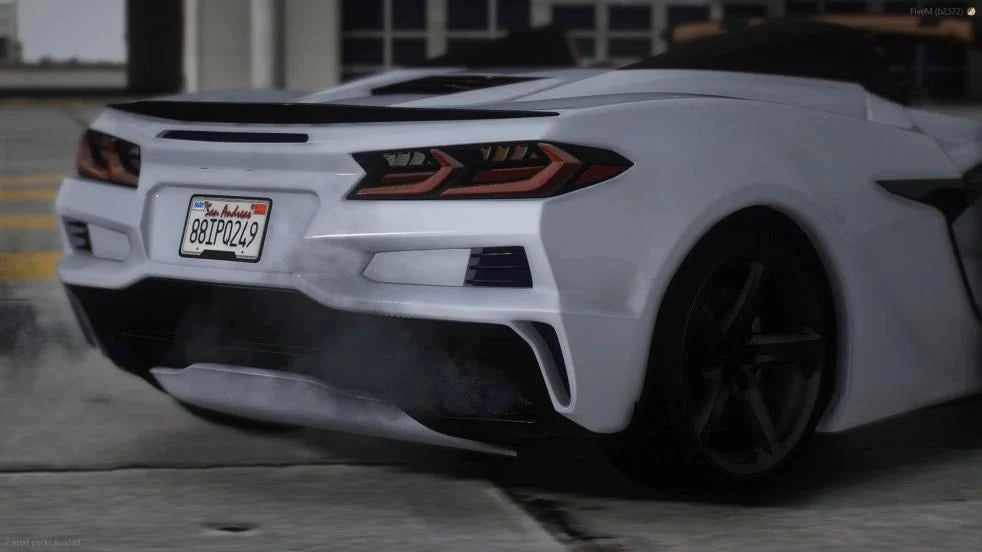 2023 Chevy Corvette C8 Z06 Eray Hybrid (Auto Roof) | Bleed