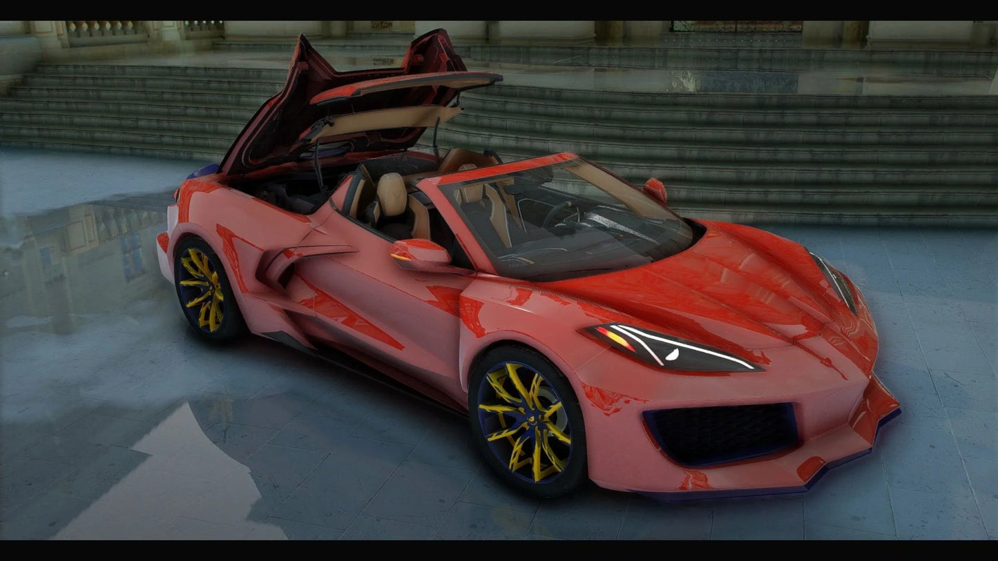 2021 Chevy Corvette C8 Widebody | Nukem Customs