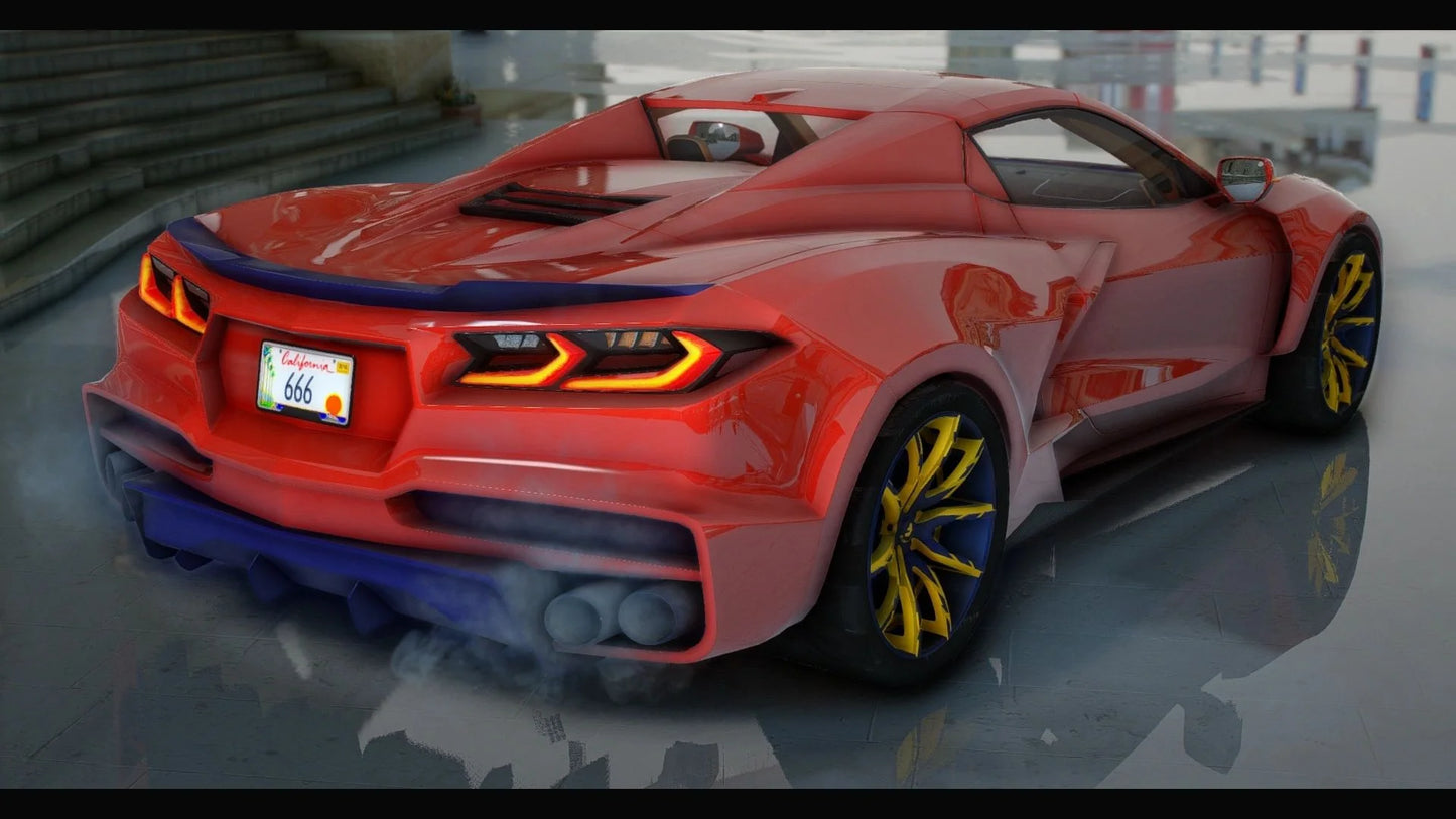 2021 Chevy Corvette C8 Widebody | Nukem Customs