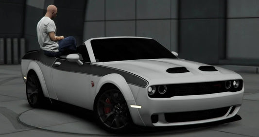 2023 Convertible Jailbreak Challenger (6 Seater) | Dre Customs
