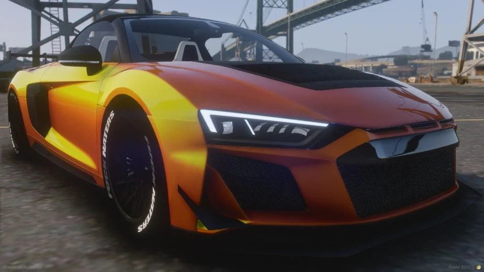2020 Audi R8 Spyder GT4 Street (Animated Roof) | Bleed