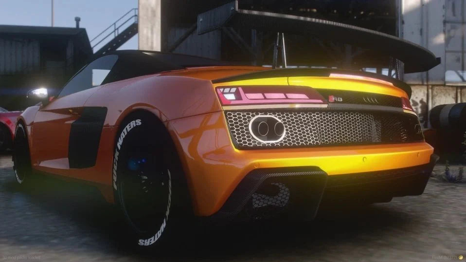 2020 Audi R8 Spyder GT4 Street (Animated Roof) | Bleed