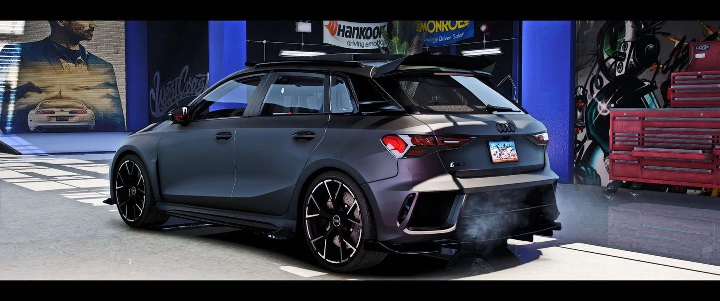 2022 Audi RS3 2022 UK (Animated Sunroof + 30 Tuning Parts) | PrestigeCars