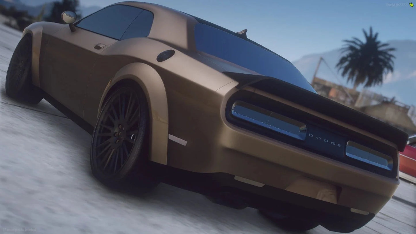 2022 Dodge Challenger Hellcat On Tecnica 2.2 Forgiatos | 4K Customs