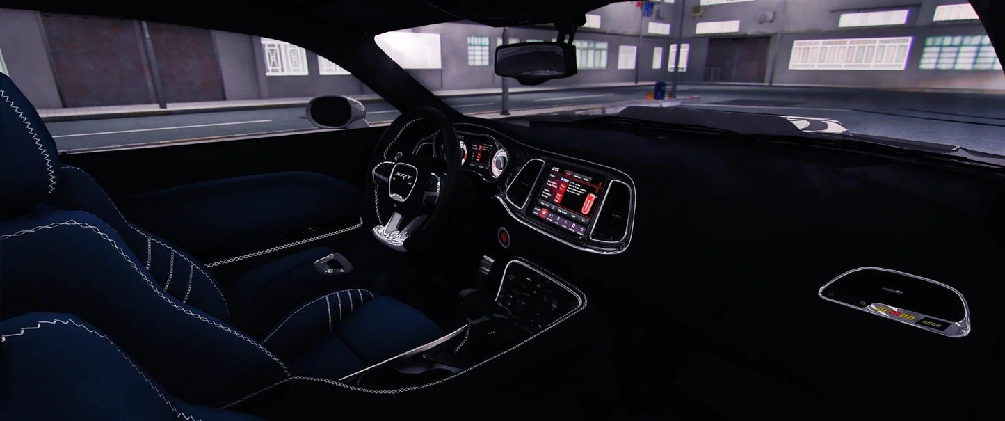 2022 Dodge Challenger Retro Mod (Animated Headlight Cover And 5 Seater) | Underground Customs