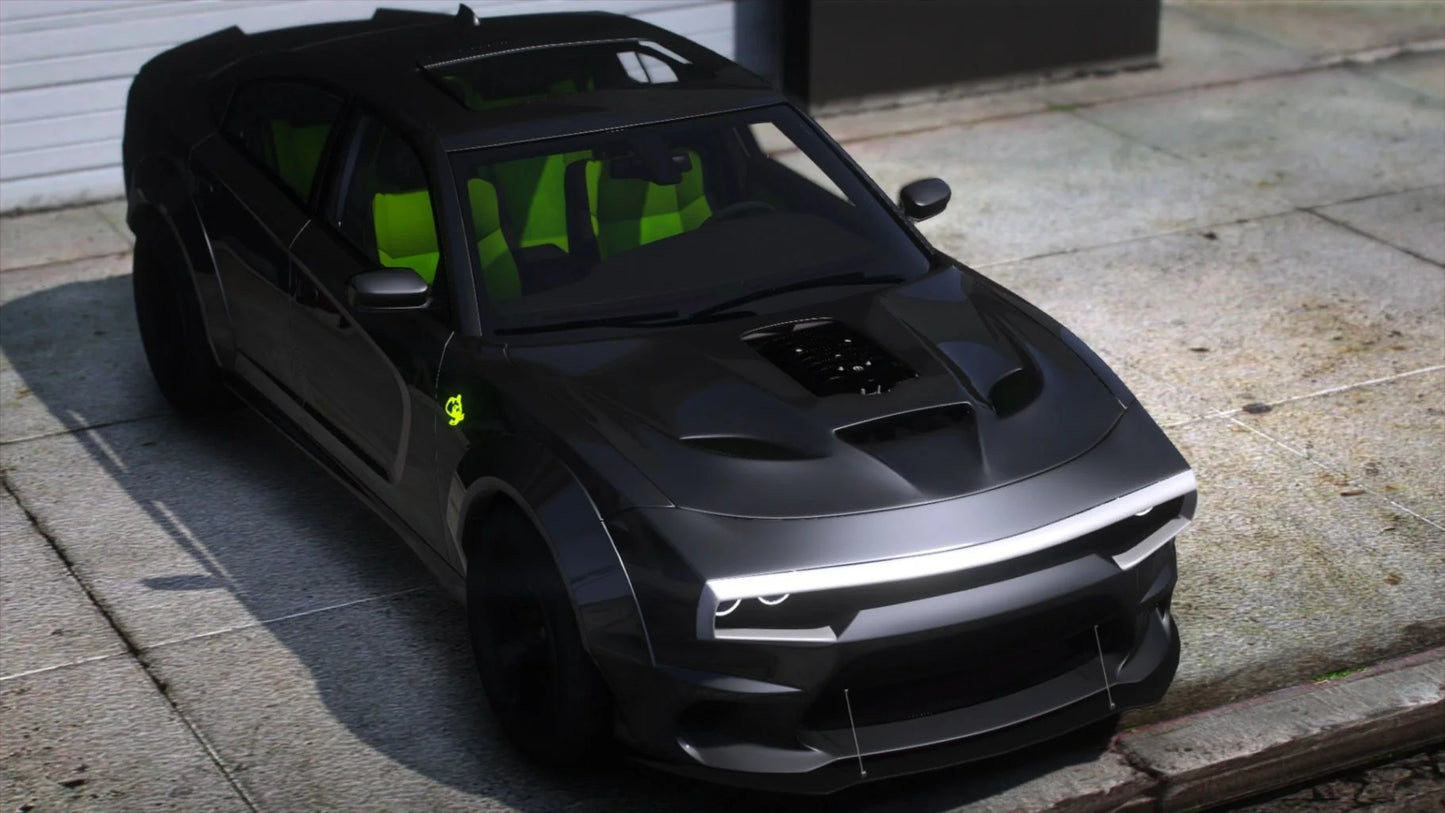 2020 Dodge Charger Face Swap Hellephant | Mykes Customs