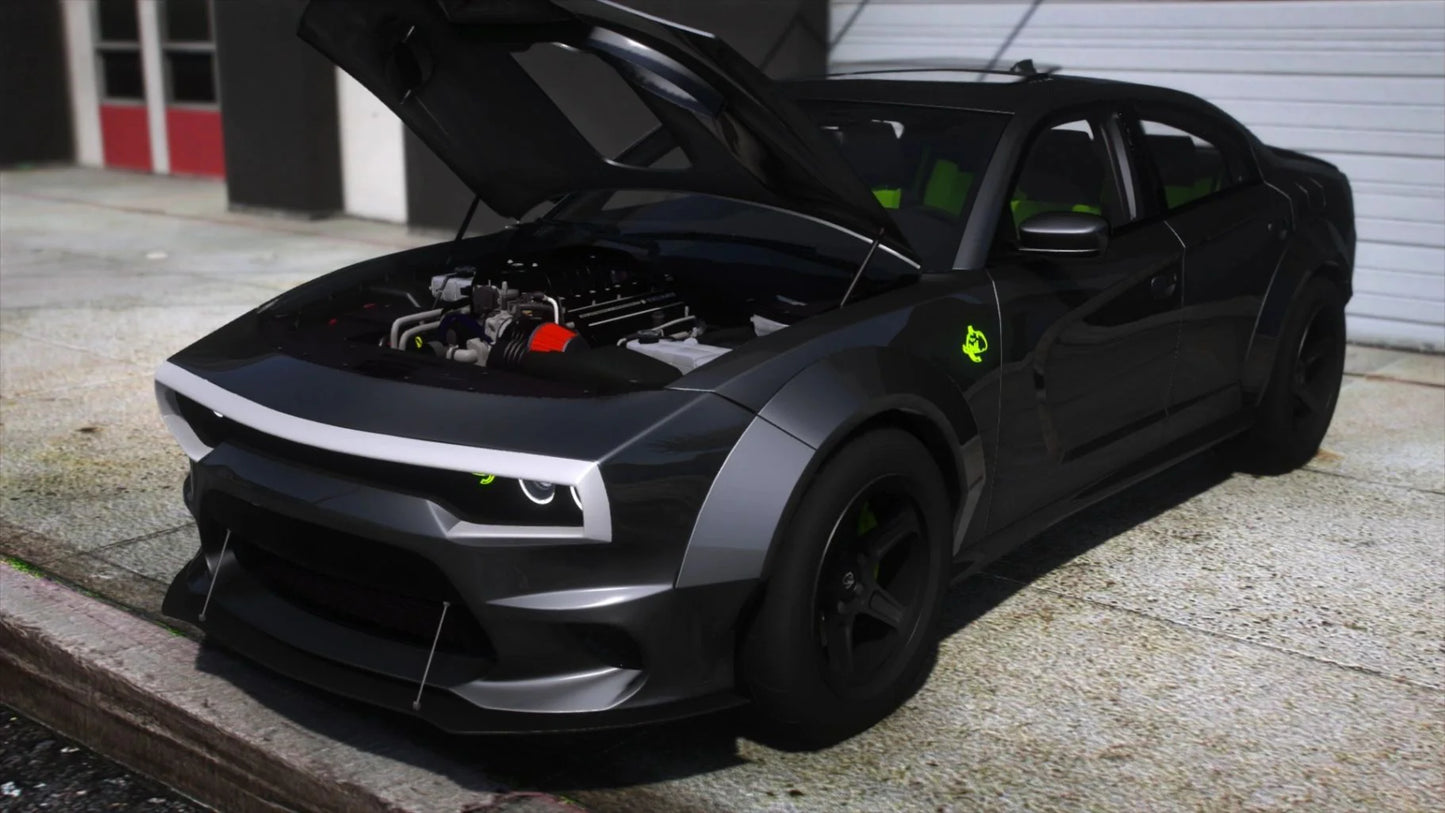 2020 Dodge Charger Face Swap Hellephant | Mykes Customs