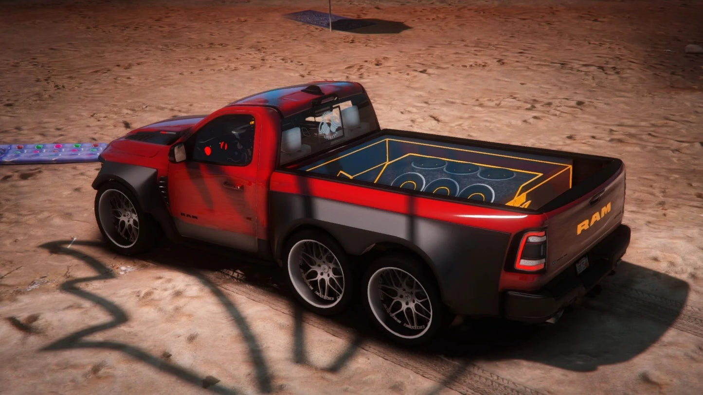 2023 Dodge Ram 1500 TRX 6x6 Slammed | 3RR0R Customs