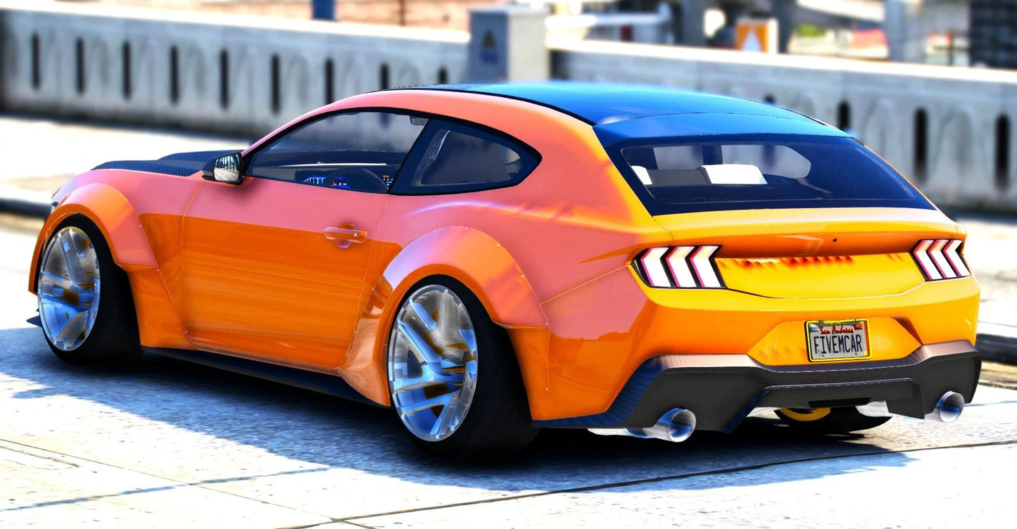 (Debadged) 2024 FORD MUSTANG DARKHORSE WIDEBODY SHOOTINGBRAKE | GG
