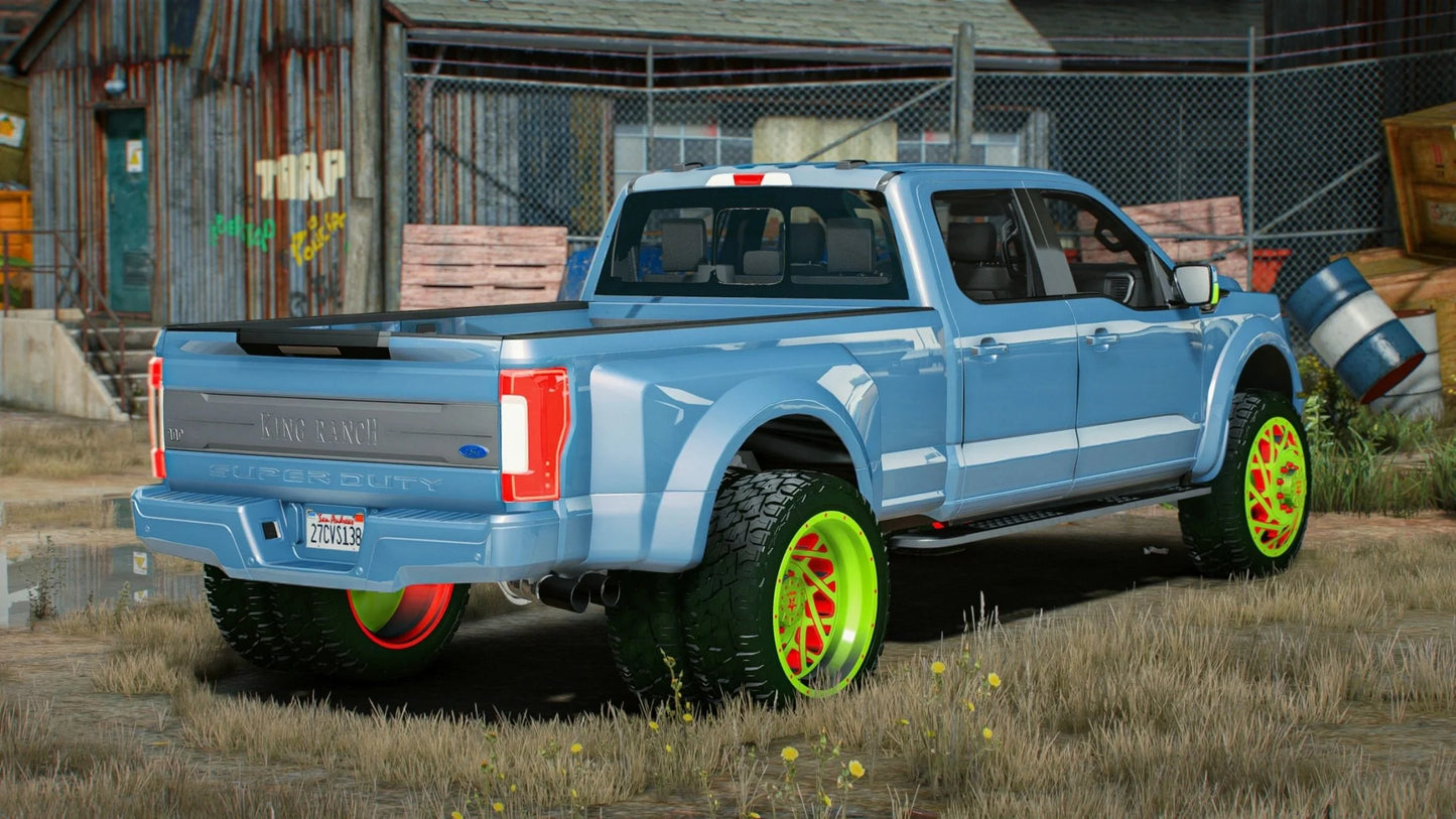 2021 Ford Raptor King Ranch Dually | Nukem Customs