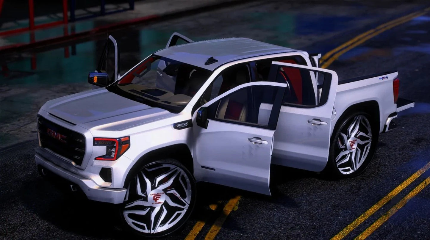 2021 GMC Sierra On BIG Cap Corleone Forged Rims | PNUT Customs