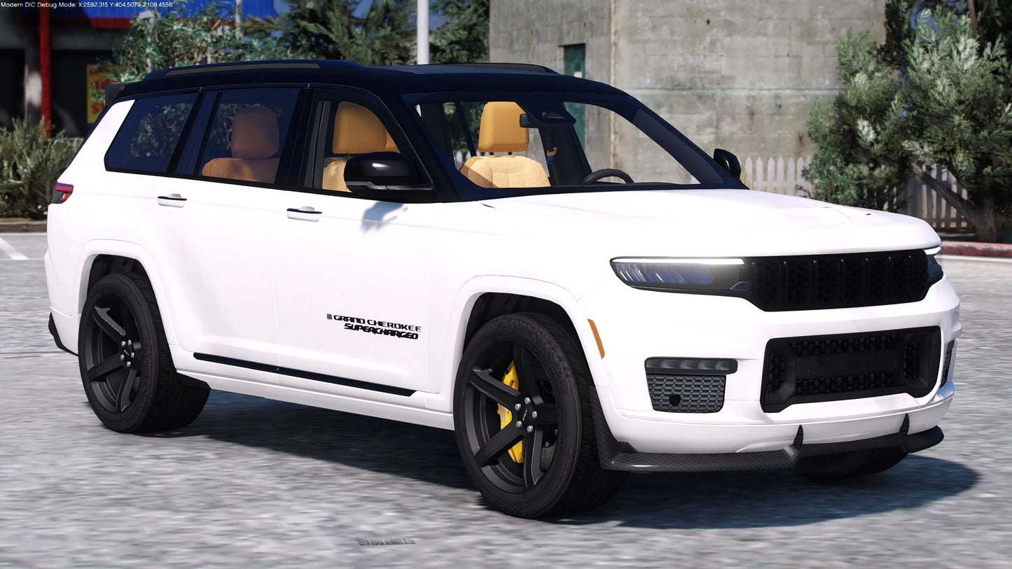 2022 Jeep Grand Cherokee L Trackhawk on 5 Spokes | Nukem Customs
