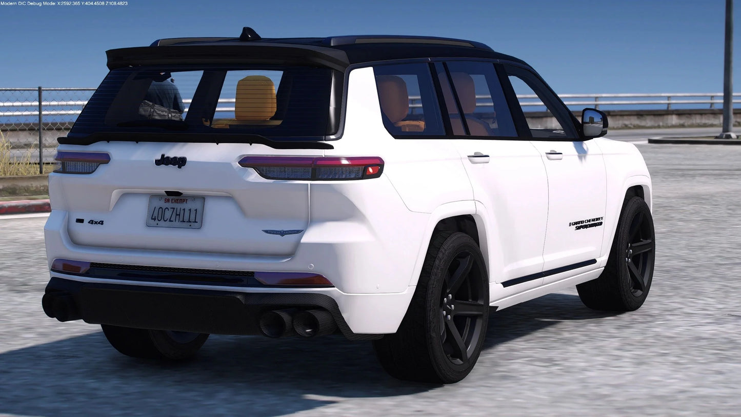 2022 Jeep Grand Cherokee L Trackhawk on 5 Spokes | Nukem Customs