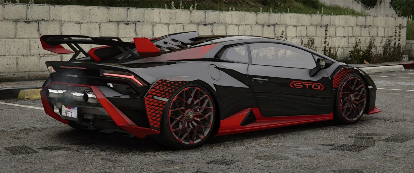 2022 Lamborghini Huracan STO The Silver Cloud Twinturbo | Bnescar
