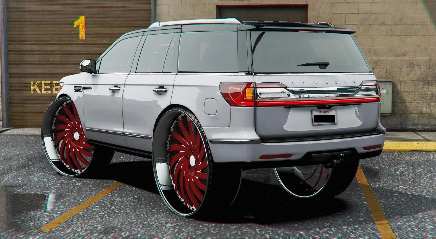 2022 Lincoln Navigator Big Rims | DonG