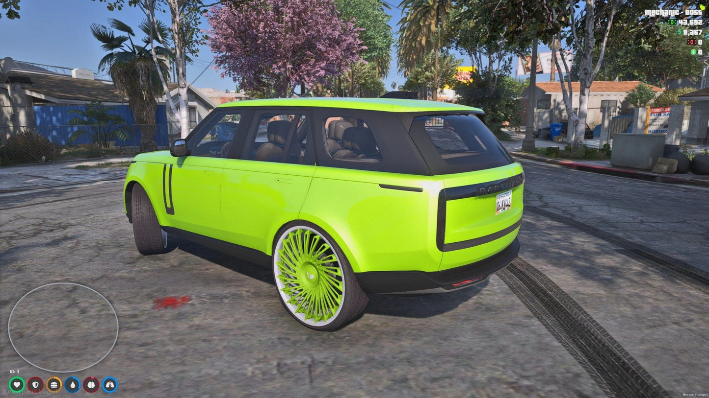 2022 Land Rover Range Rover on 28s Forgiatos | Nukem Customs