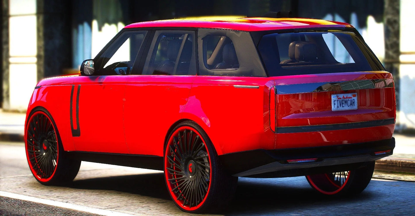(Debadged) 2022 Land Rover Range Rover on 28s Forgiatos | Bleed