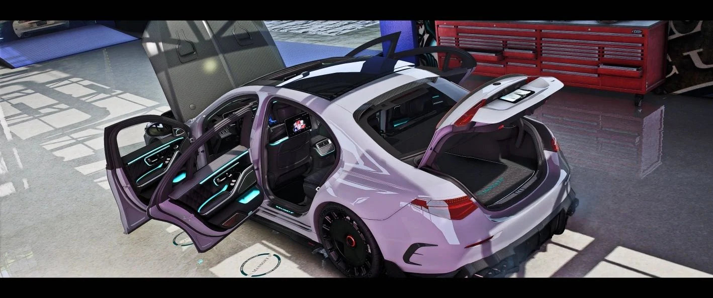 2024 Mercedes AMG S63 Mansory P950 (Animated Sunroof) | Vakillas mods