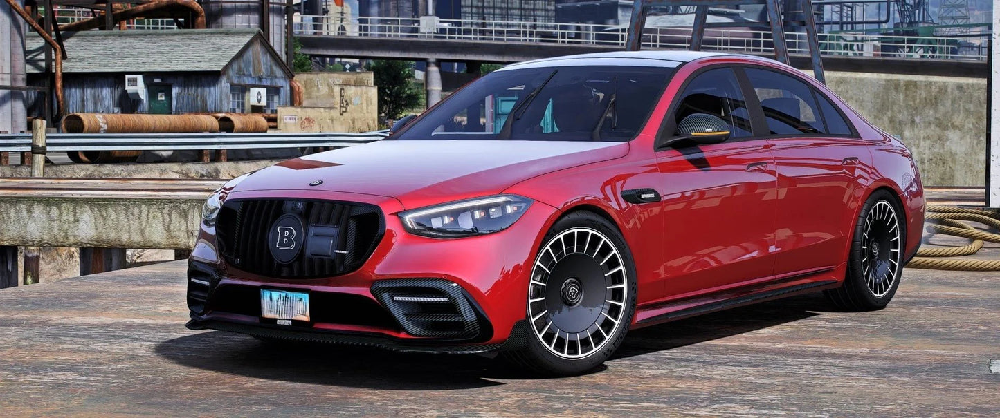 2024 Mercedes AMG S63 Brabus 930 (Animated Sunroof) | Vakillas Mods