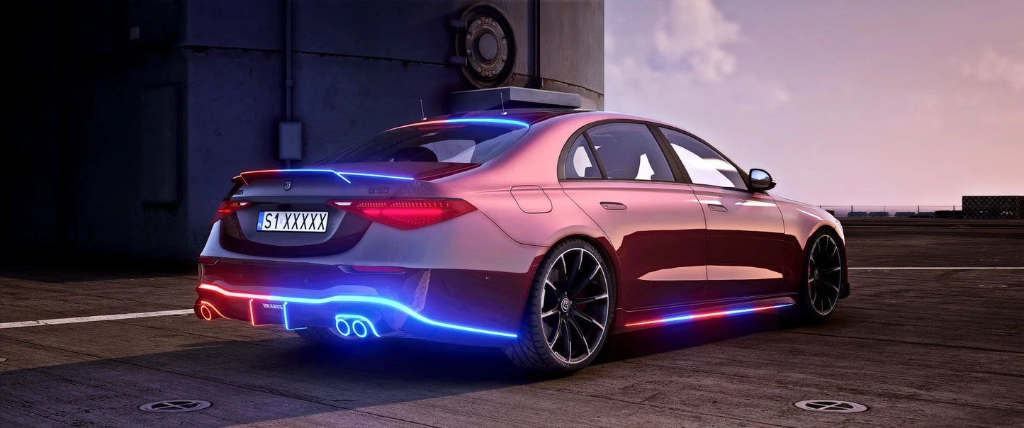 2021 Mercedes S500 B50 Police Modern Lights | Versus