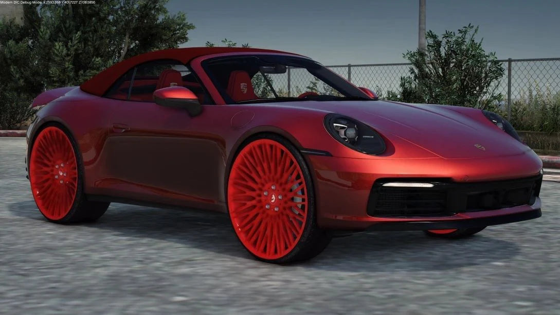 2021 Porsche 992 Carrera 4S Cabriolet on Forgis S3 Auto Roof | Nukem Customs