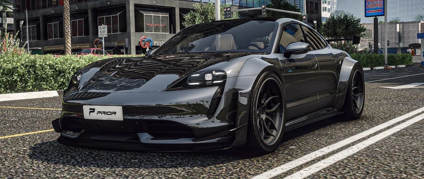 2021 Porsche Taycan Turbo S Prior Design | Ahmeda1999