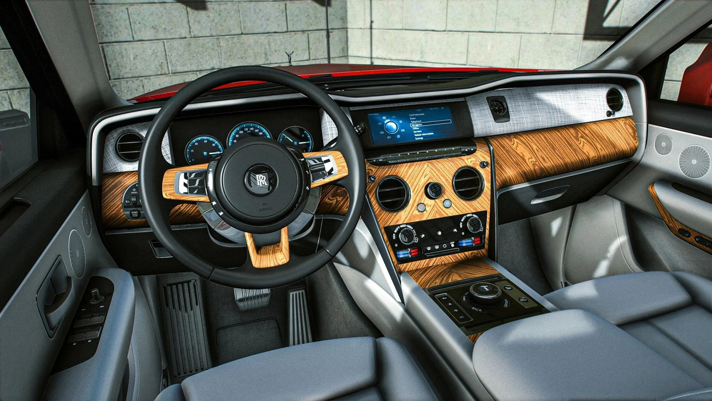 2020 Rolls Royce Cullinan on 30" Forgis | Bleed