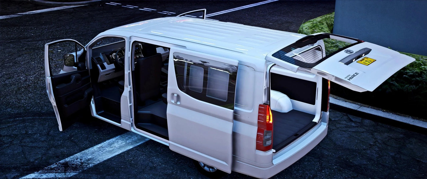 2023 Toyota Hiace Crew Cab | Raz3r Blad3