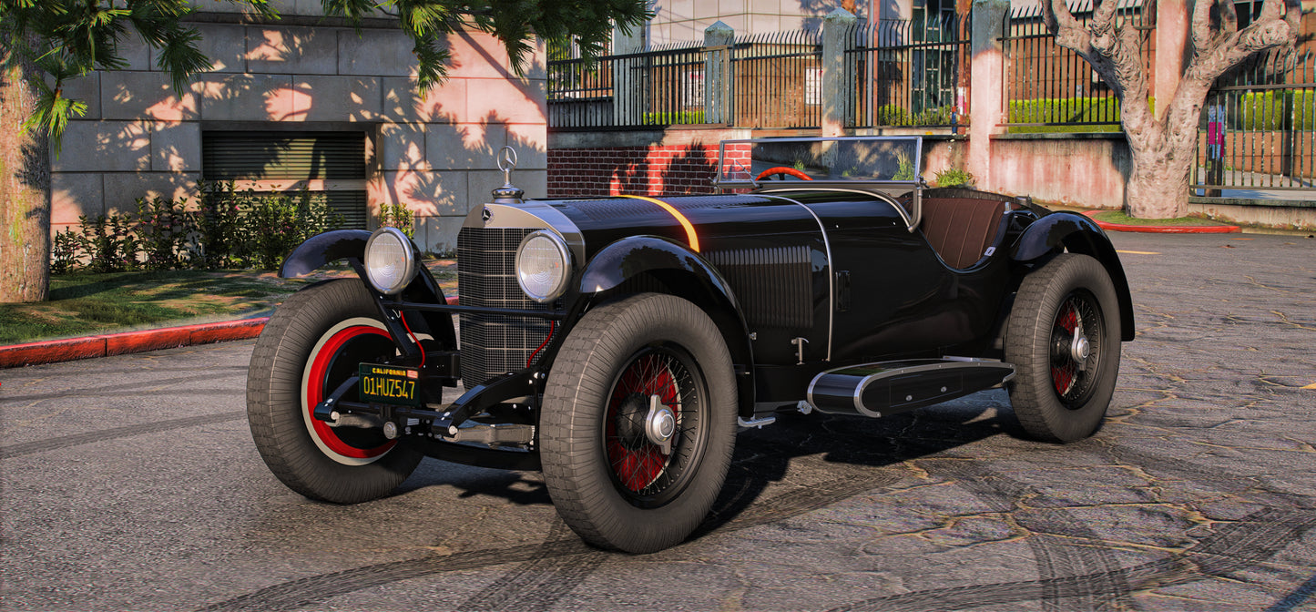 1929 Mercedes-Benz SSK Barker Roadster | GG
