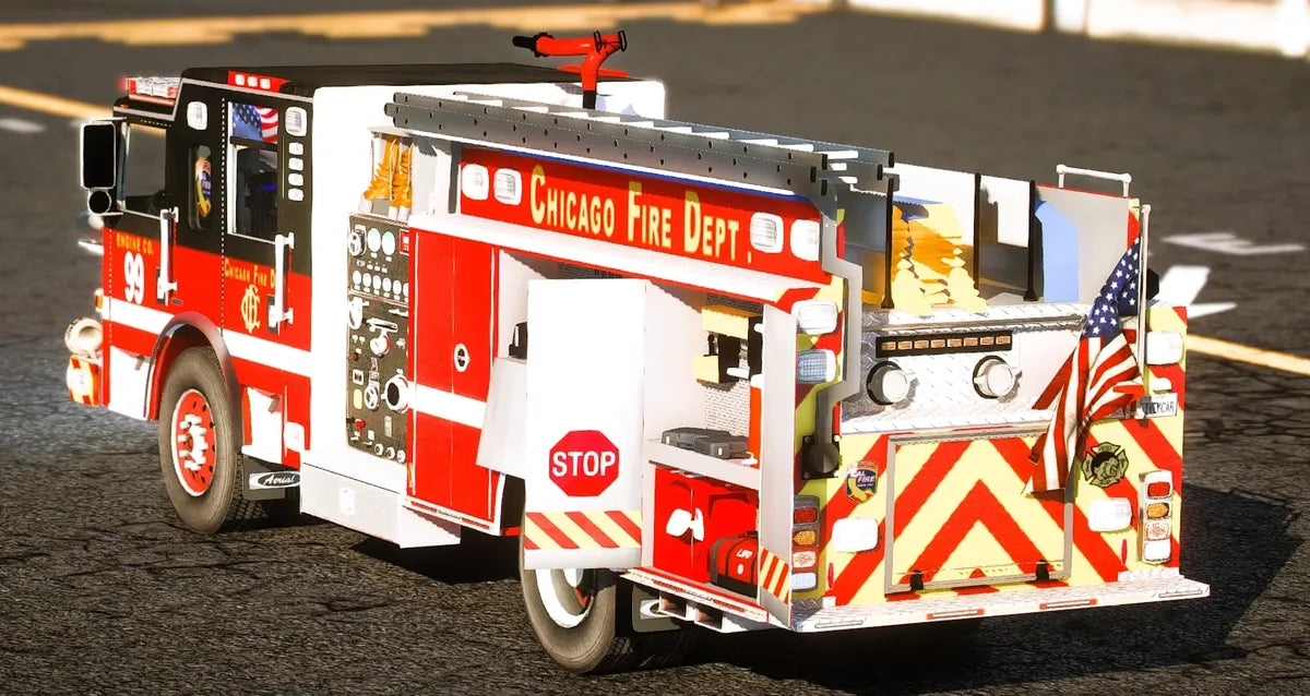 (Debadged) Chicago Fire Dept. | Exo33