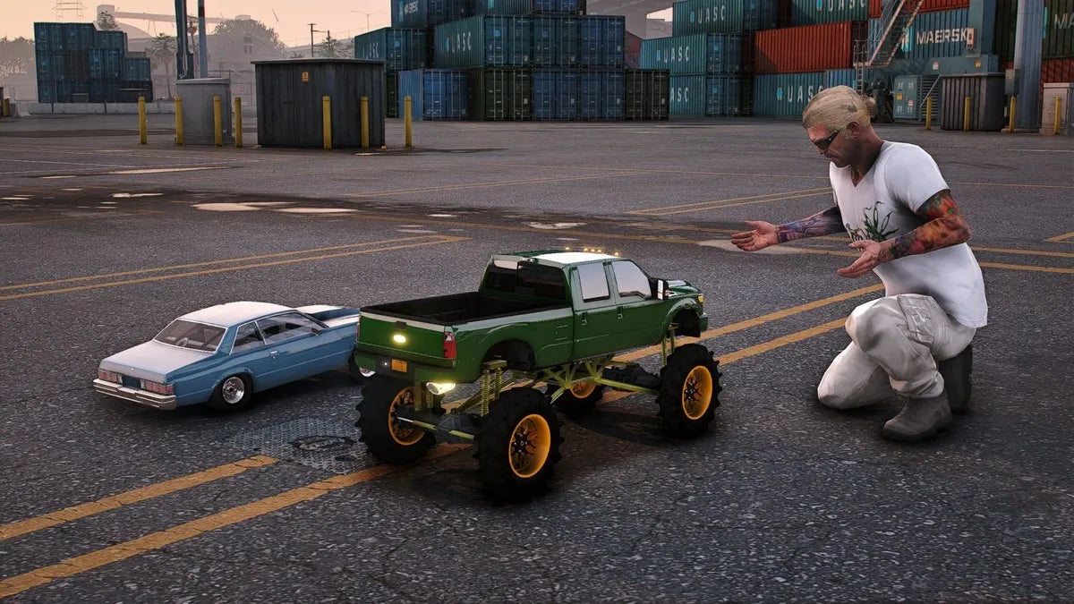 Toy Car Pack (Chevrolet Malibu & Ford Super Duty)