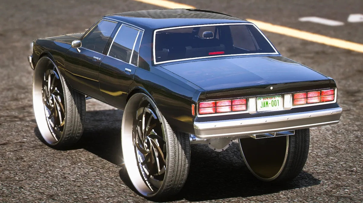 (Debadged) Chevrolet Caprice Classic Donk (Jamaica Edition) | NC Garage