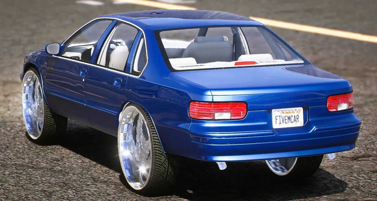 (Debadged) Chevrolet Impala SS Marijuana Leaf Design | Vanz123