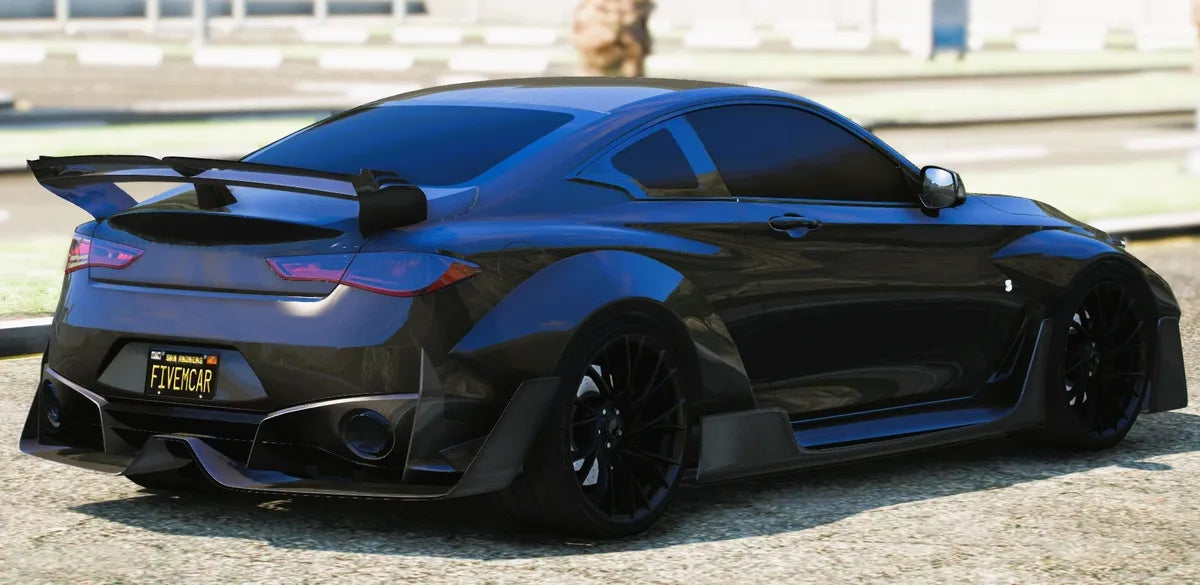 (Debadged) Infiniti Q60 Black S Hycade Edition Bulletproof | Zeed
