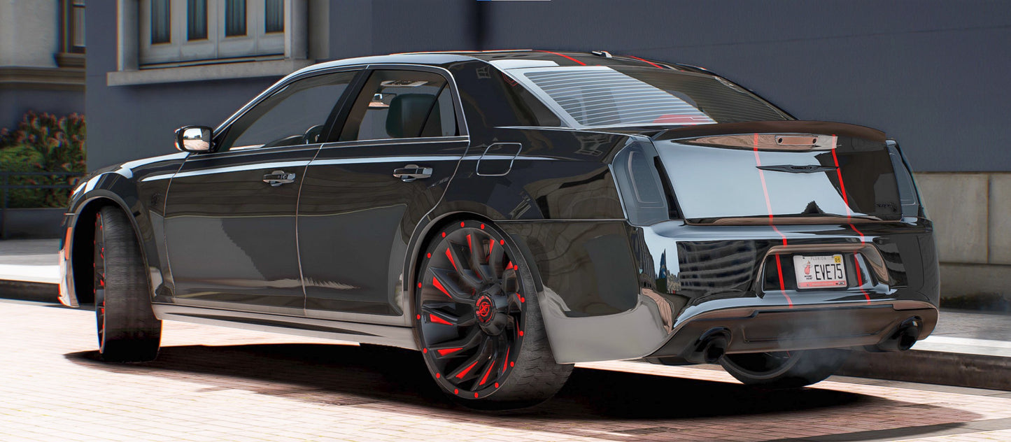 2020 Chrysler 300 SRT Hellcat on 26s | ATM Boesta