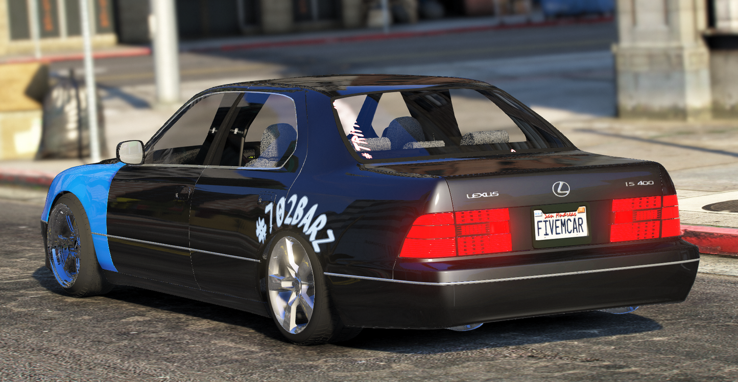 Lexus LS400 Black Ice (4 Seater) Slider | NGOSIY