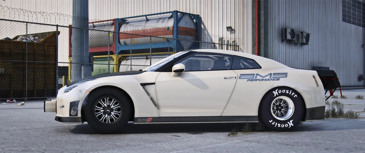 Nissan GTR R35 Drag | Gold Customs