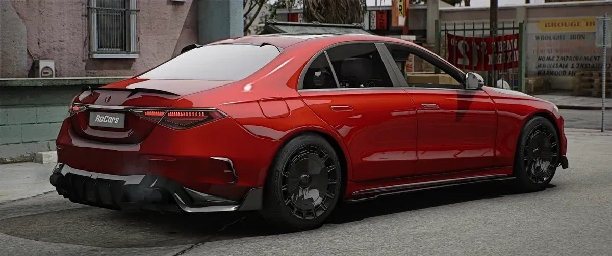 RED Mercedes-AMG S63 E PERFORMANCE MANSORY (Slider + Bulletproof) | MO Store