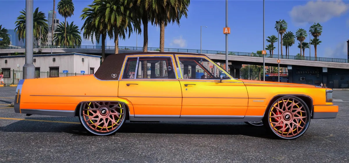 1990 Cadillac Fleetwood 4 Door On Forgiatos | DDC Cars