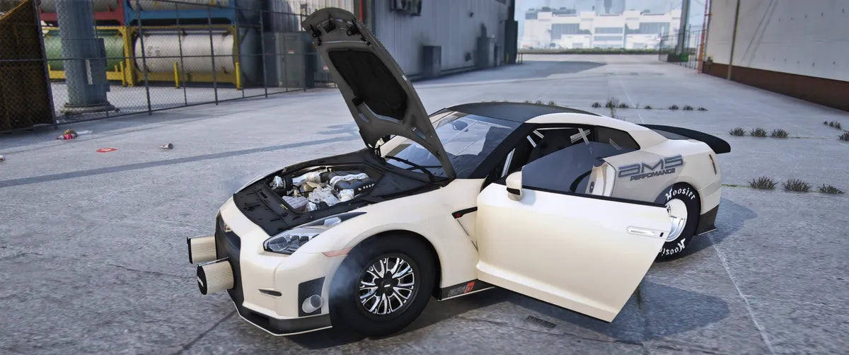 Nissan GTR R35 Drag | Gold Customs