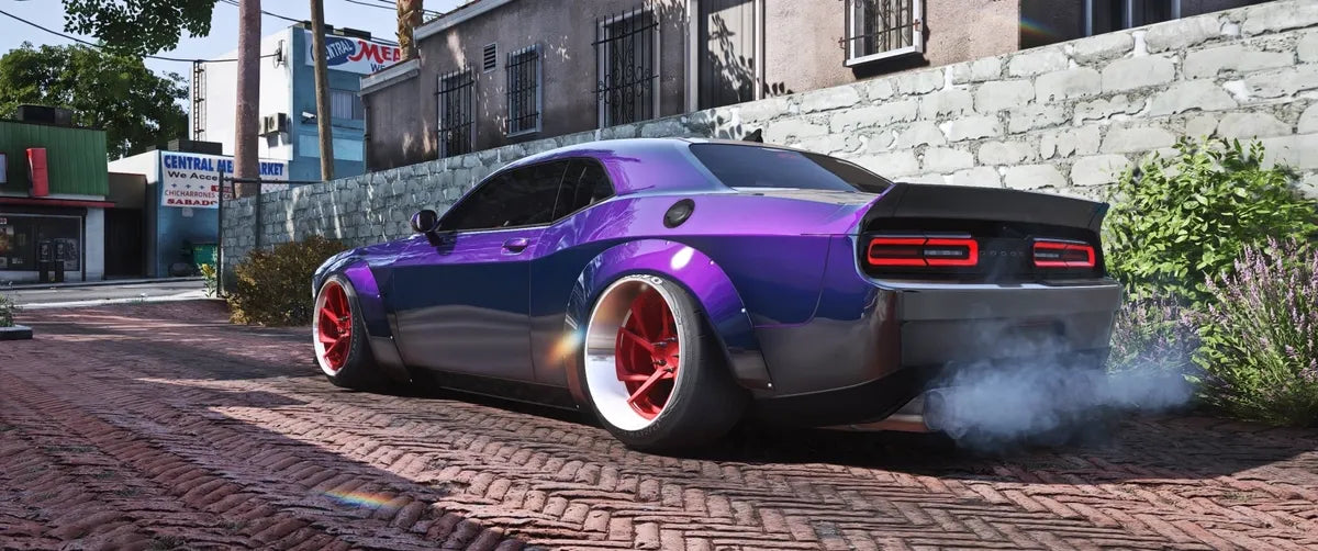 Dodge Challenger SRT Hellcat Widebody Bagged | Hawk